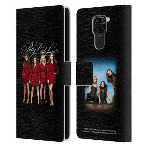 Pretty Little Liars Graphics Characters Leather Book Wallet Case Cover For Xiaomi Redmi Note 9 / Redmi 10X 4G