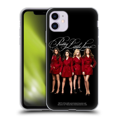 Pretty Little Liars Graphics Characters Soft Gel Case for Apple iPhone 11