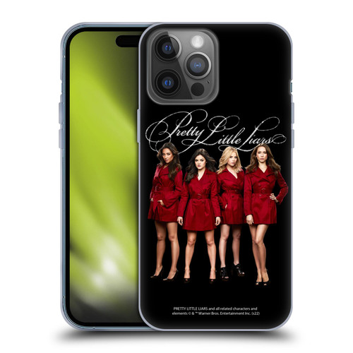 Pretty Little Liars Graphics Characters Soft Gel Case for Apple iPhone 14 Pro Max