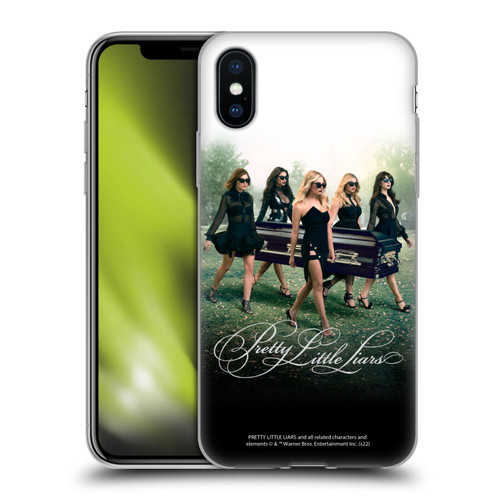Pretty Little Liars Graphics Season 6 Poster Soft Gel Case for Apple iPhone X / iPhone XS