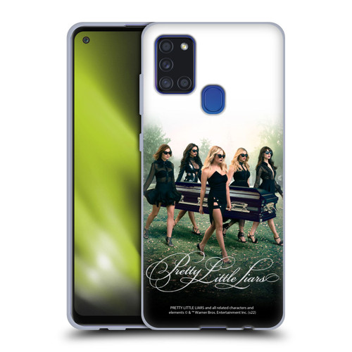Pretty Little Liars Graphics Season 6 Poster Soft Gel Case for Samsung Galaxy A21s (2020)