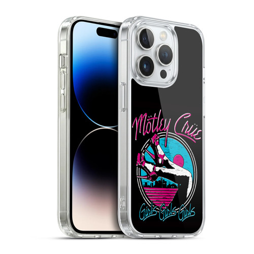 Motley Crue Logos Girls Shoes Soft Gel Case for Apple iPhone 14 Pro & MagSafe