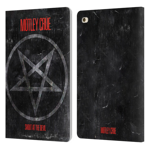 Motley Crue Albums SATD Star Leather Book Wallet Case Cover For Apple iPad mini 4