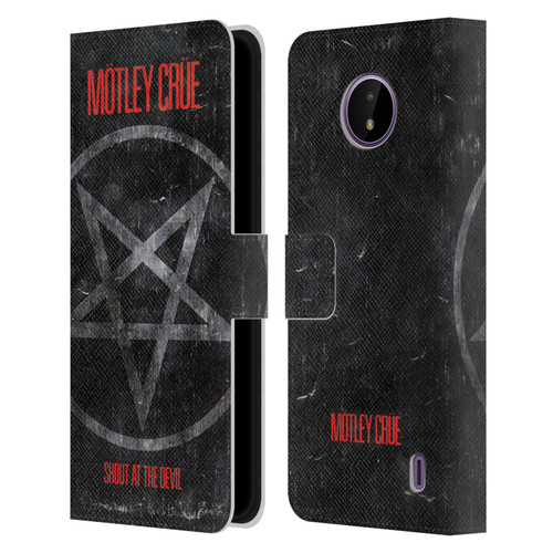 Motley Crue Albums SATD Star Leather Book Wallet Case Cover For Nokia C10 / C20