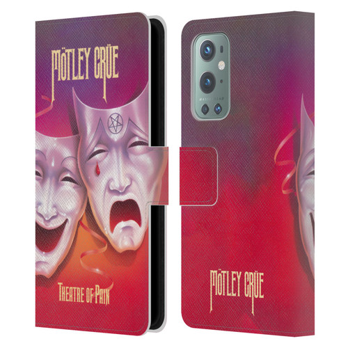 Motley Crue Albums Theater Of Pain Leather Book Wallet Case Cover For OnePlus 9