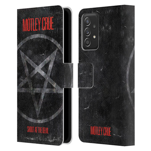 Motley Crue Albums SATD Star Leather Book Wallet Case Cover For Samsung Galaxy A52 / A52s / 5G (2021)
