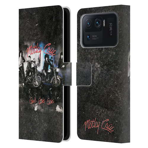 Motley Crue Albums Girls Girls Girls Leather Book Wallet Case Cover For Xiaomi Mi 11 Ultra