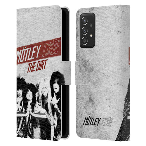 Motley Crue Key Art The Dirt Leather Book Wallet Case Cover For Samsung Galaxy A52 / A52s / 5G (2021)