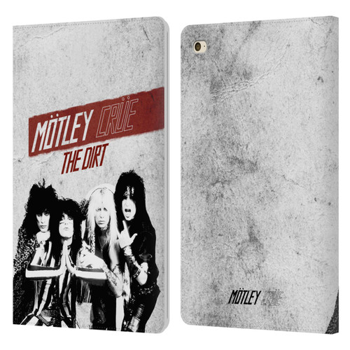 Motley Crue Key Art The Dirt Leather Book Wallet Case Cover For Apple iPad mini 4