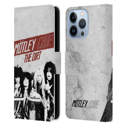 Motley Crue Key Art The Dirt Leather Book Wallet Case Cover For Apple iPhone 13 Pro