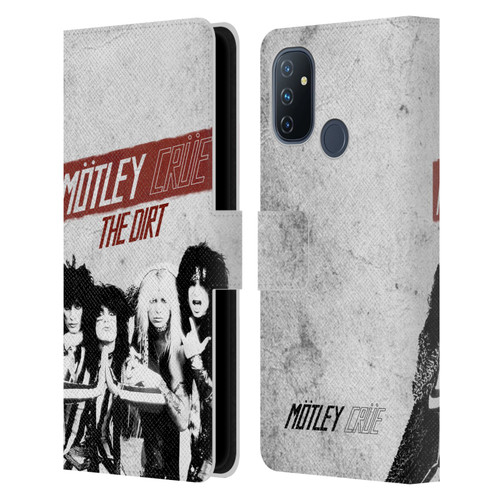 Motley Crue Key Art The Dirt Leather Book Wallet Case Cover For OnePlus Nord N100
