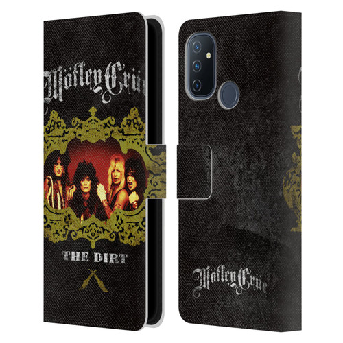 Motley Crue Key Art The Dirt Frame Leather Book Wallet Case Cover For OnePlus Nord N100