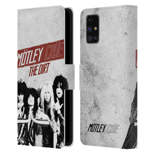 Motley Crue Key Art The Dirt Leather Book Wallet Case Cover For Samsung Galaxy M31s (2020)