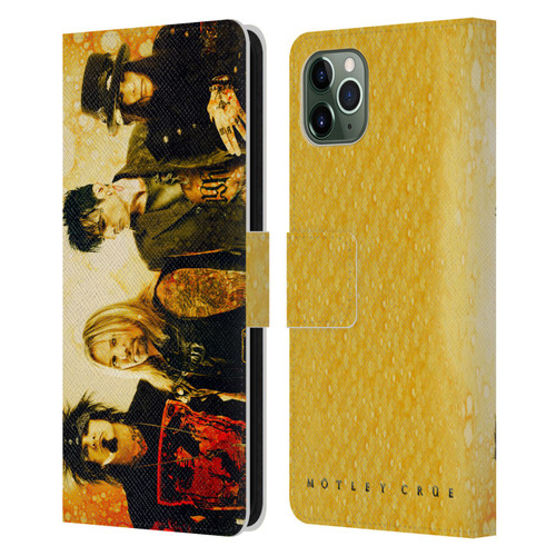 Motley Crue Tours Rock In Rio Brazil 2015 Leather Book Wallet Case Cover For Apple iPhone 11 Pro Max