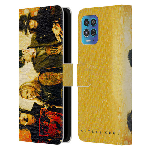 Motley Crue Tours Rock In Rio Brazil 2015 Leather Book Wallet Case Cover For Motorola Moto G100