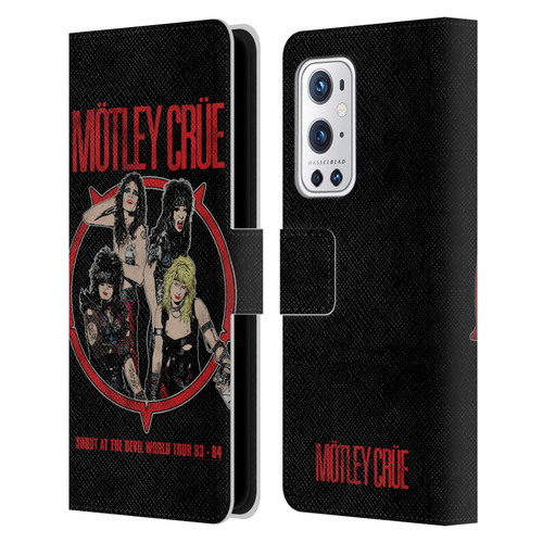 Motley Crue Tours SATD Leather Book Wallet Case Cover For OnePlus 9 Pro