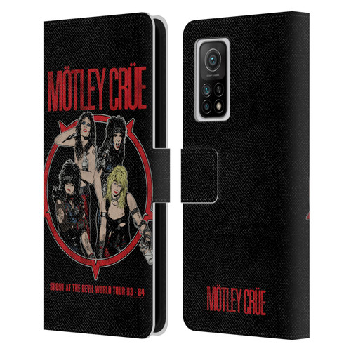 Motley Crue Tours SATD Leather Book Wallet Case Cover For Xiaomi Mi 10T 5G