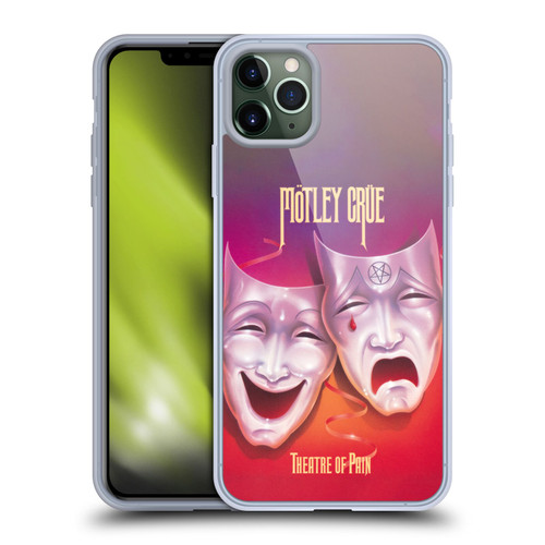 Motley Crue Albums Theater Of Pain Soft Gel Case for Apple iPhone 11 Pro Max