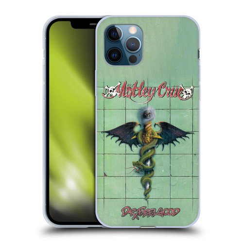 Motley Crue Albums Dr. Feelgood Soft Gel Case for Apple iPhone 12 / iPhone 12 Pro