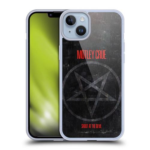 Motley Crue Albums SATD Star Soft Gel Case for Apple iPhone 14 Plus