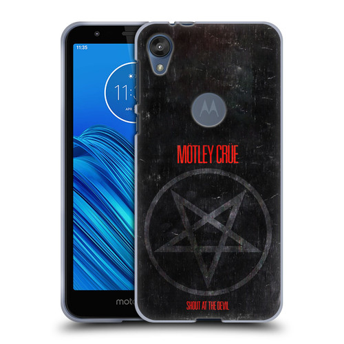 Motley Crue Albums SATD Star Soft Gel Case for Motorola Moto E6