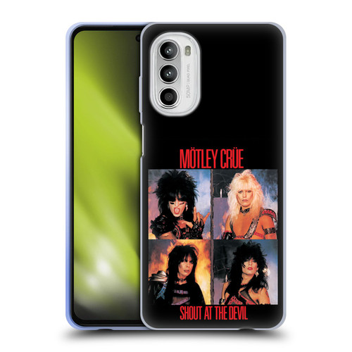 Motley Crue Albums Shout At The Devil Soft Gel Case for Motorola Moto G52