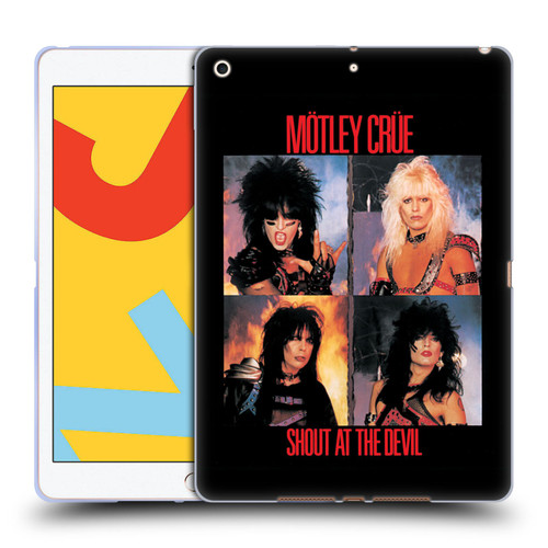Motley Crue Albums Shout At The Devil Soft Gel Case for Apple iPad 10.2 2019/2020/2021