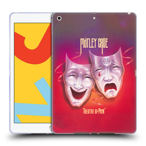 Motley Crue Albums Theater Of Pain Soft Gel Case for Apple iPad 10.2 2019/2020/2021