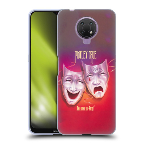 Motley Crue Albums Theater Of Pain Soft Gel Case for Nokia G10