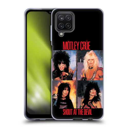 Motley Crue Albums Shout At The Devil Soft Gel Case for Samsung Galaxy A12 (2020)