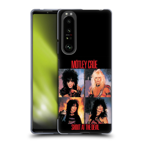 Motley Crue Albums Shout At The Devil Soft Gel Case for Sony Xperia 1 III