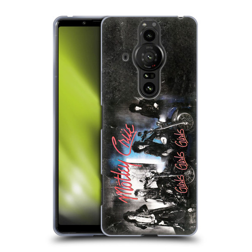 Motley Crue Albums Girls Girls Girls Soft Gel Case for Sony Xperia Pro-I