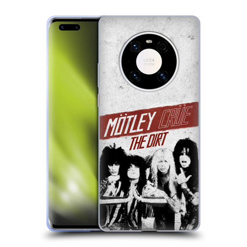 Motley Crue Key Art The Dirt Soft Gel Case for Huawei Mate 40 Pro 5G