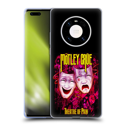 Motley Crue Key Art Theater Of Pain Soft Gel Case for Huawei Mate 40 Pro 5G