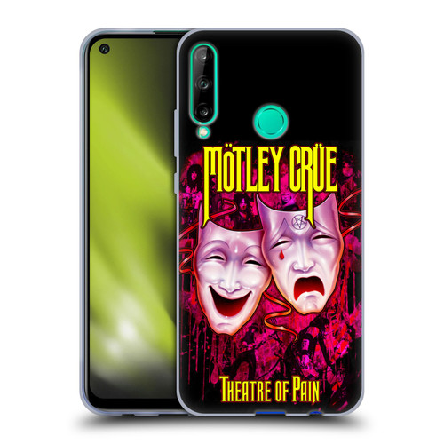 Motley Crue Key Art Theater Of Pain Soft Gel Case for Huawei P40 lite E