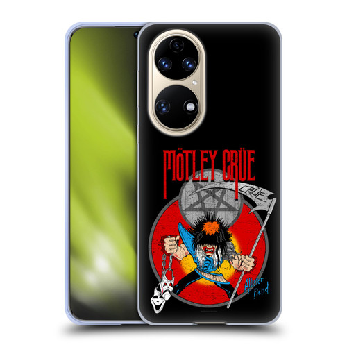 Motley Crue Key Art Allister Soft Gel Case for Huawei P50