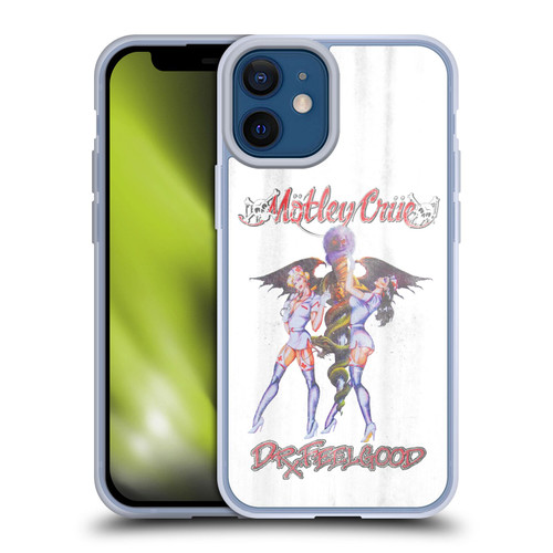 Motley Crue Key Art Dr. Feelgood Vintage Soft Gel Case for Apple iPhone 12 Mini