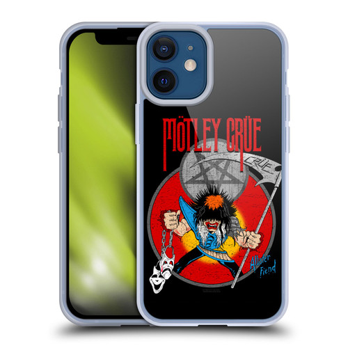 Motley Crue Key Art Allister Soft Gel Case for Apple iPhone 12 Mini
