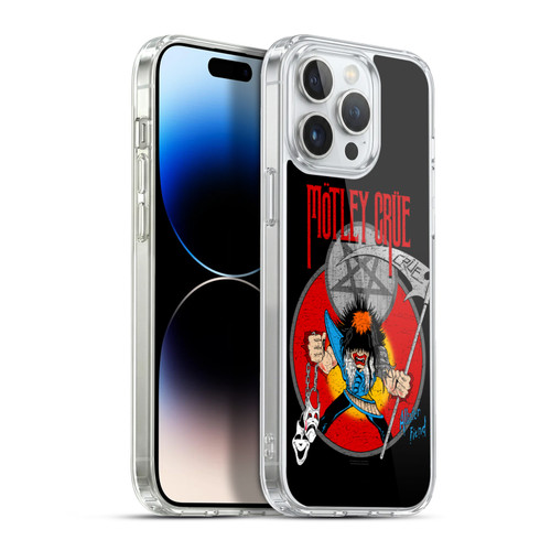 Motley Crue Key Art Allister Soft Gel Case for Apple iPhone 13 Pro Max & MagSafe
