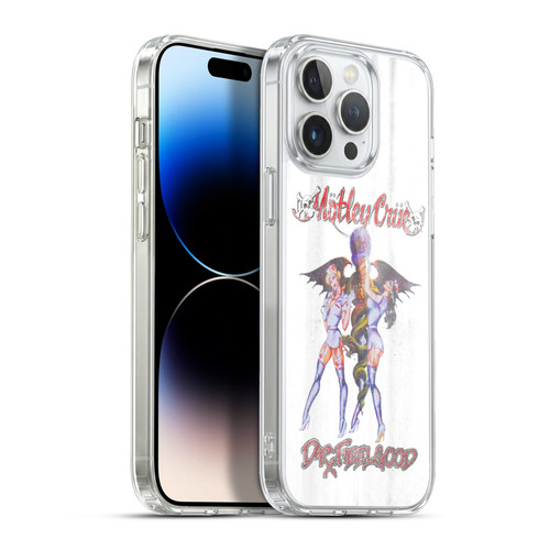 Motley Crue Key Art Dr. Feelgood Vintage Soft Gel Case for Apple iPhone 13 Pro Max & MagSafe