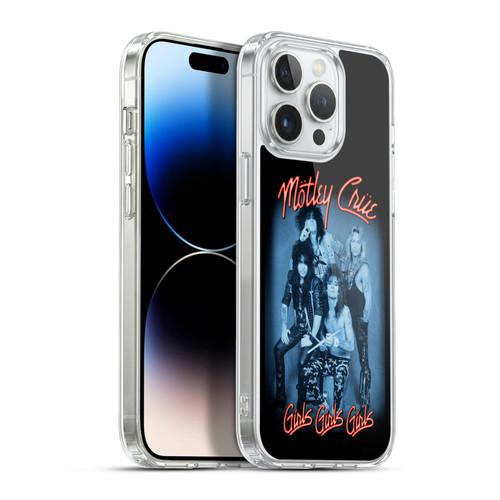 Motley Crue Key Art Girls Neon Soft Gel Case for Apple iPhone 13 Pro Max & MagSafe
