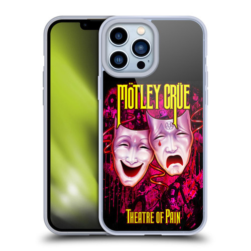 Motley Crue Key Art Theater Of Pain Soft Gel Case for Apple iPhone 13 Pro Max