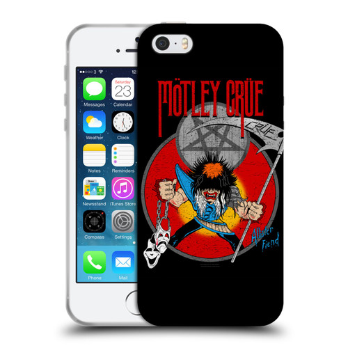 Motley Crue Key Art Allister Soft Gel Case for Apple iPhone 5 / 5s / iPhone SE 2016