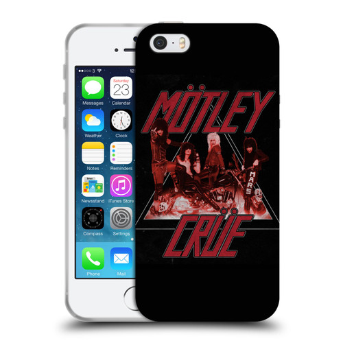 Motley Crue Key Art Too Fast Soft Gel Case for Apple iPhone 5 / 5s / iPhone SE 2016