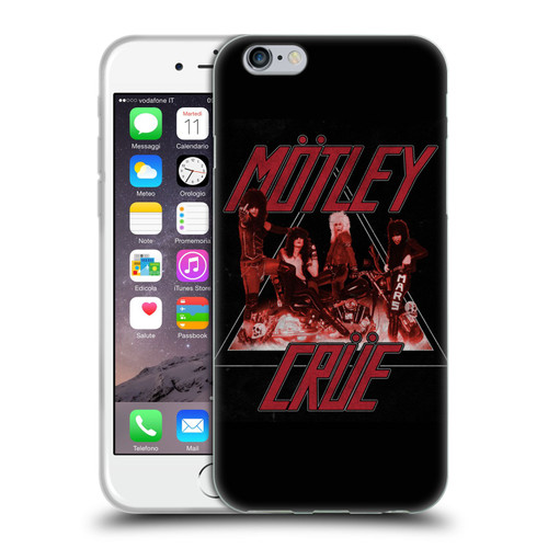 Motley Crue Key Art Too Fast Soft Gel Case for Apple iPhone 6 / iPhone 6s