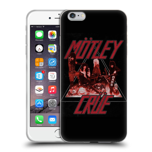 Motley Crue Key Art Too Fast Soft Gel Case for Apple iPhone 6 Plus / iPhone 6s Plus