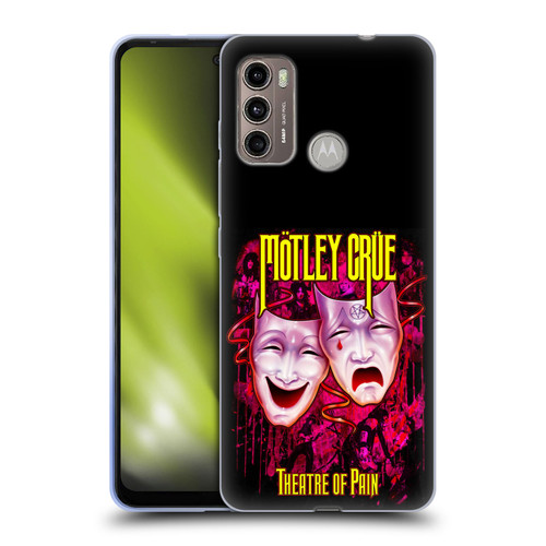 Motley Crue Key Art Theater Of Pain Soft Gel Case for Motorola Moto G60 / Moto G40 Fusion