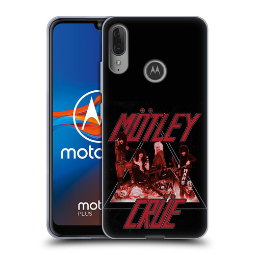Motley Crue Key Art Too Fast Soft Gel Case for Motorola Moto E6 Plus