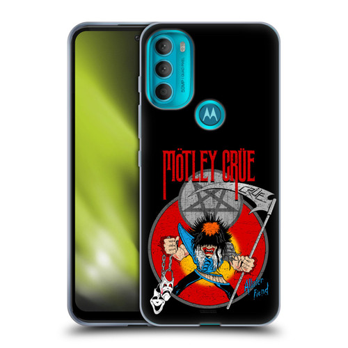 Motley Crue Key Art Allister Soft Gel Case for Motorola Moto G71 5G
