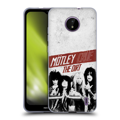 Motley Crue Key Art The Dirt Soft Gel Case for Nokia C10 / C20